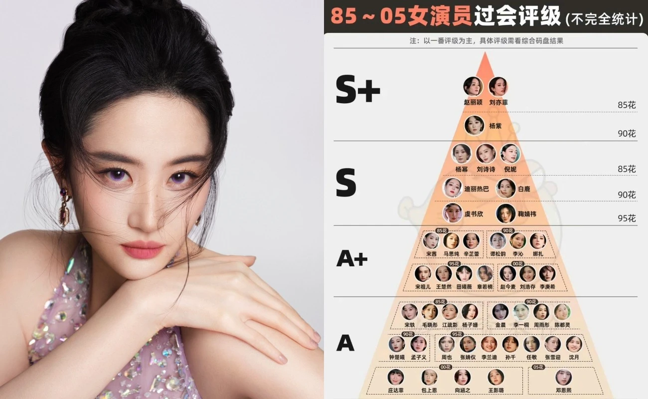 Triệu Lệ Dĩnh đồng cấp Lưu Diệc Phi, vượt mặt Dương Mịch thành sao đỉnh lưu - Hình 1