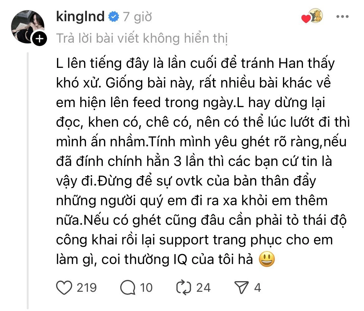 Linh Ngọc Đàm khui lại drama bánh kem trà xanh, netizen nghi liên quan 1 Em Xinh - Hình 6