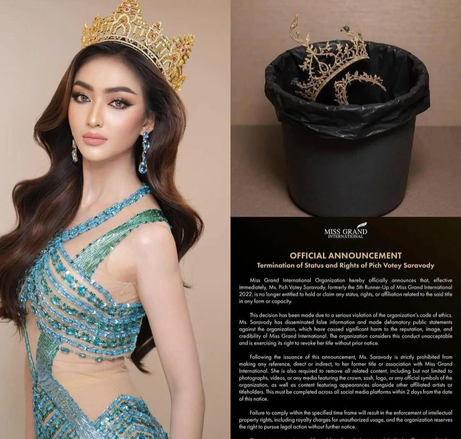 Á hậu bị Nawat tước danh hiệu phẫn nộ, tống tiền BTC, nói lý do sốc ai cũng phục - Hình 6