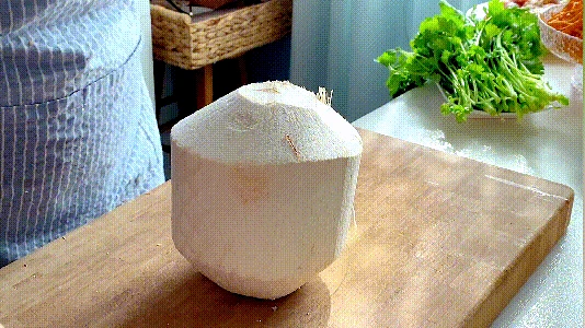 Chỉ cần 2 trái dừa và 1 con gà: Bữa lẩu bổ dưỡng tại nhà khiến nhà hàng phải chào thua - Hình 3