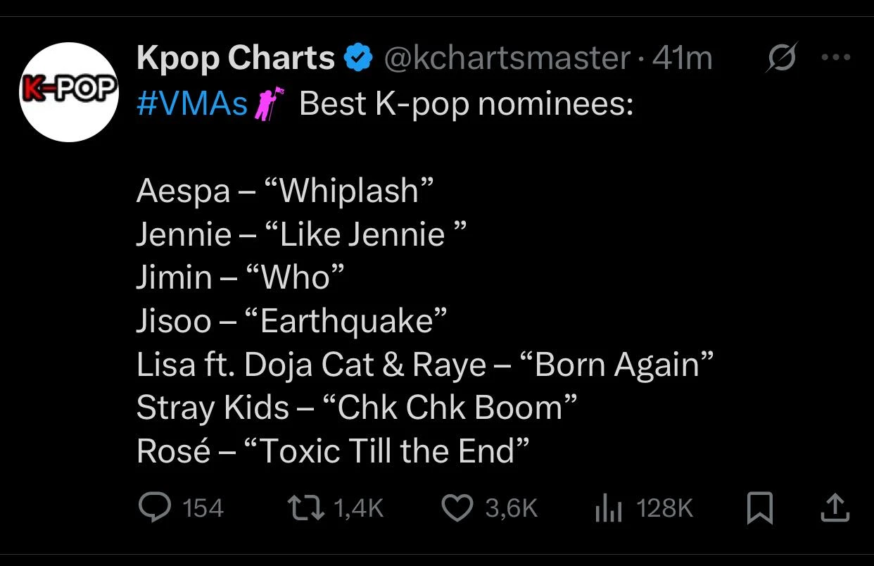 Jisoo nhận vé chùa ở VMAs vì mác BLACKPINK, fan LE SSERAFIM tức đỏ mặt? - Hình 8