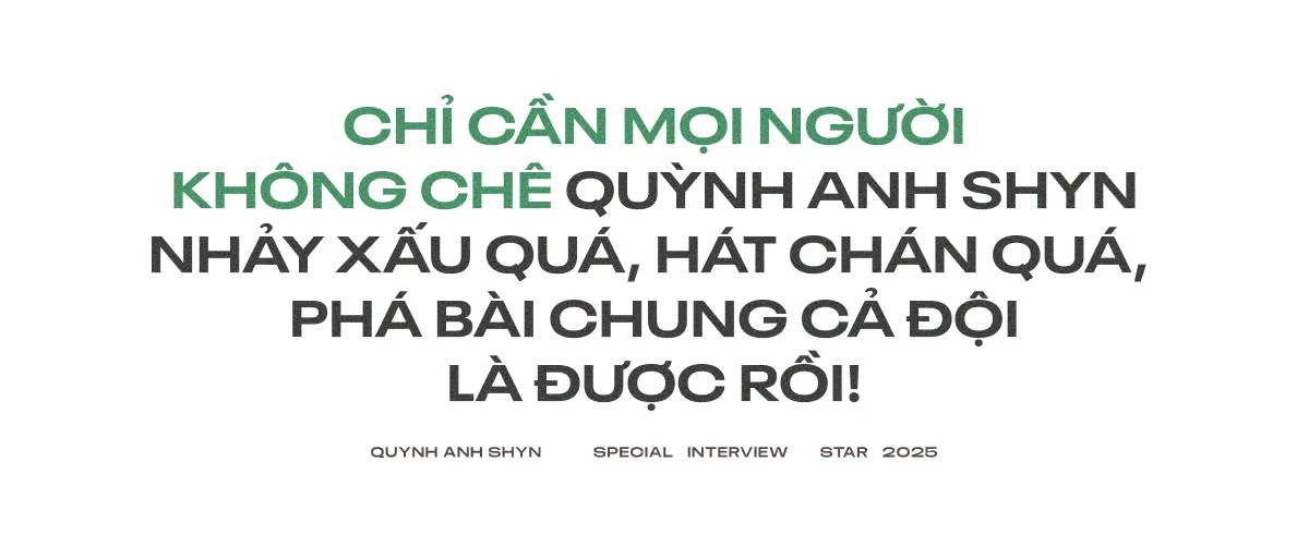 Em Xinh Quỳnh Anh Shyn: Tôi chỉ mong đừng bị chê hát chán, nhảy xấu và phá bài của đội là vui lắm rồi! - Hình 1