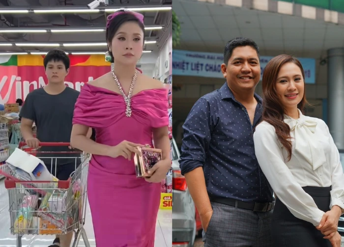 Thanh Thúy gây bão, phong cách độc lạ đi siêu thị, thái độ con trai CĐM sốc - Hình 1