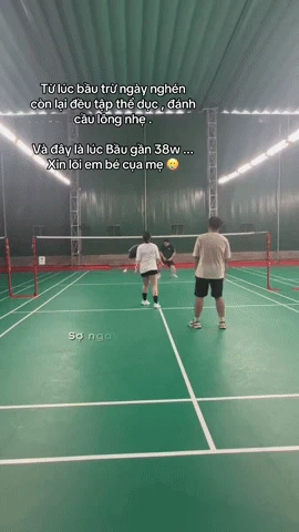 Bùng nổ tranh cãi mẹ bầu hơn 37 tuần trượt chân trên sân cầu lông khiến dân tình hú vía - Hình 3