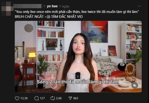 Phổ cập You only live once áp đảo Thạch Trang, Hoa hậu Bảo Ngọc phe Yoo Bae? - Hình 2
