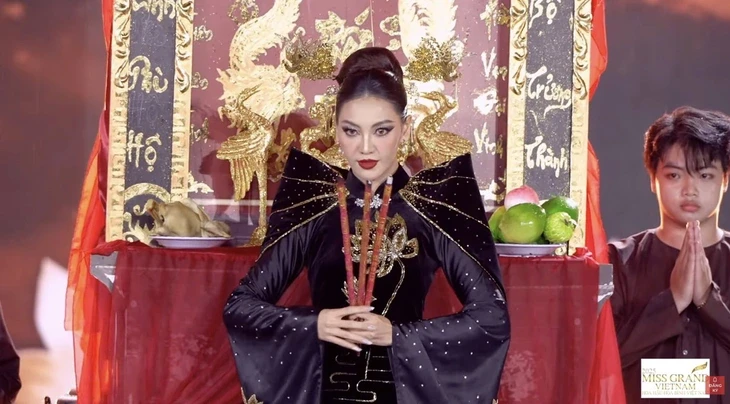 Miss Grand Việt Nam bị mắng vì mang bàn thờ lên sân khấu, Hoàng Thùy bị réo tên - Hình 7