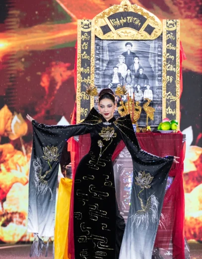Miss Grand Việt Nam bị mắng vì mang bàn thờ lên sân khấu, Hoàng Thùy bị réo tên - Hình 3