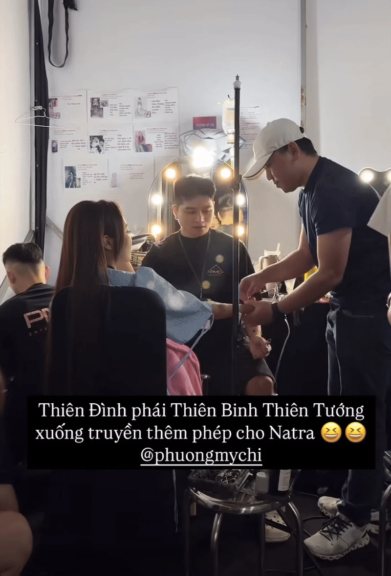 Phương Mỹ Chi phải truyền nước - Hình 2