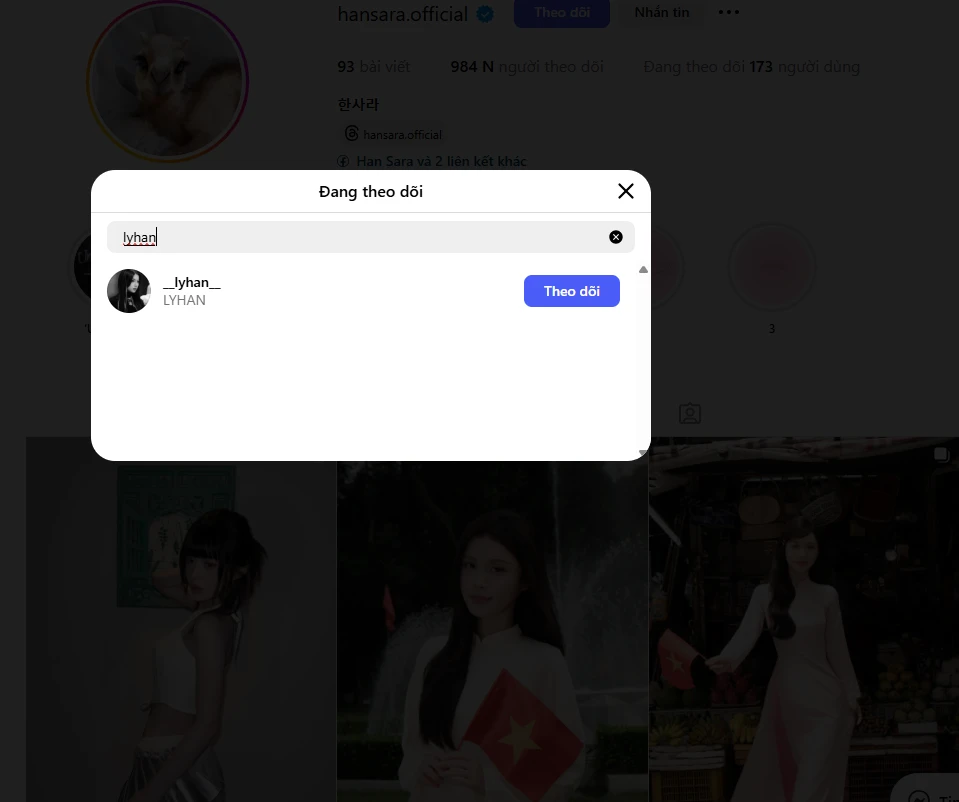 Rộ tin 1 Em Xinh bị LyHan hủy follow, quản lý lên tiếng càng bùng lên tranh cãi - Hình 5