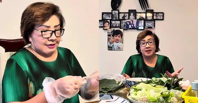 NSND Lệ Thủy U80 vẫn làm osin, tự tay làm một việc cho chồng trước khi đi Canada - Hình 2
