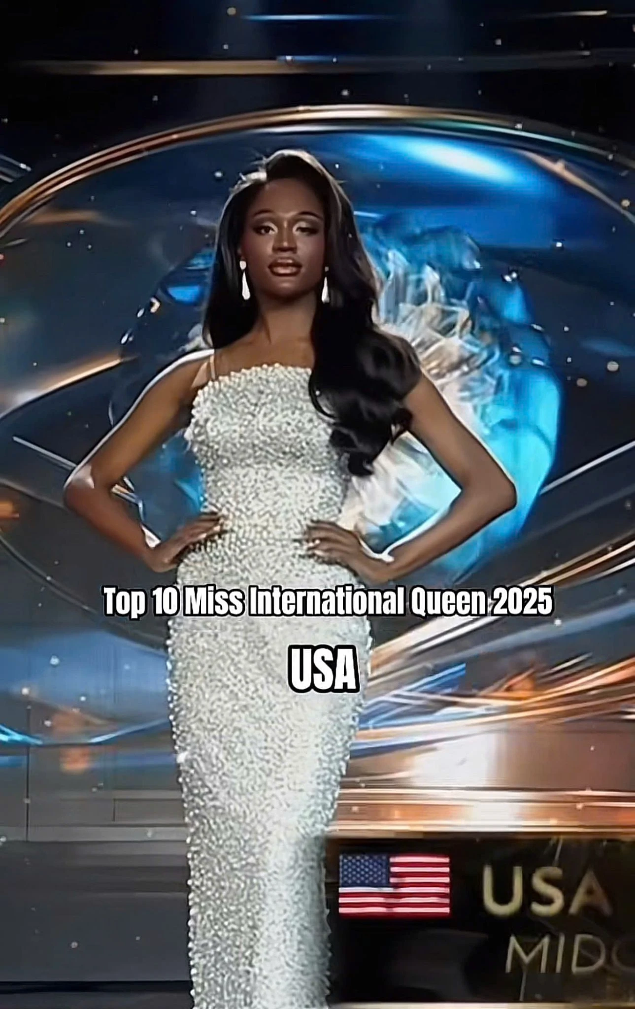 Bán kết MIQ: Mỹ được đặt cách vào top 12, Hà Tâm Như tự tin bắn tiếng Anh - Hình 4