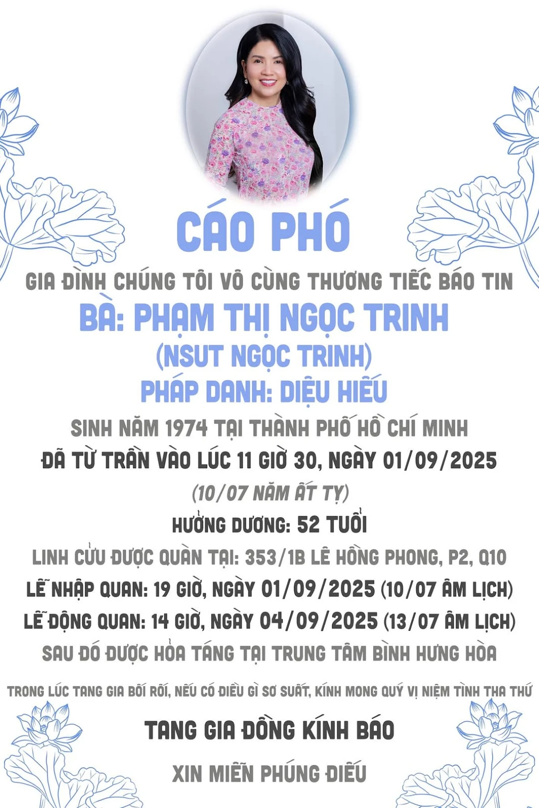 Dàn sao Việt đội mưa đến viếng Ngọc Trinh, dành 1 điều đặc biệt cho đồng nghiệp! - Hình 5