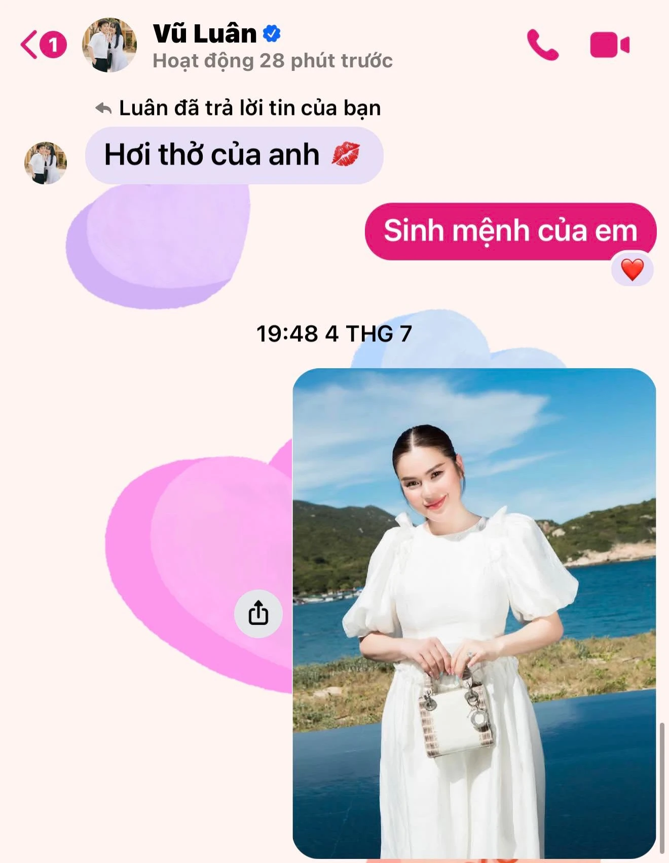 Phương Lê và chồng mặn nồng, lộ giới tính con sắp sinh, Vũ Luân nhắn 1 câu - Hình 1