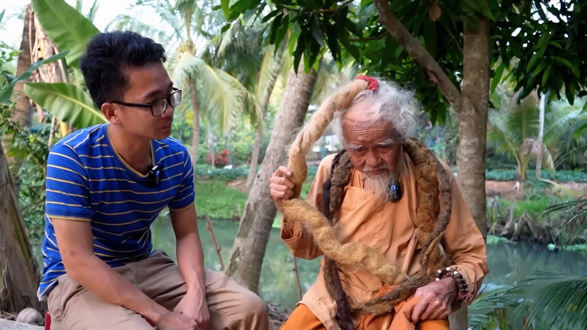 Ông tiên tóc dài Việt Nam lặng lẽ ra đi ở tuổi 98, mang theo mái tóc dài 5 mét - Hình 2