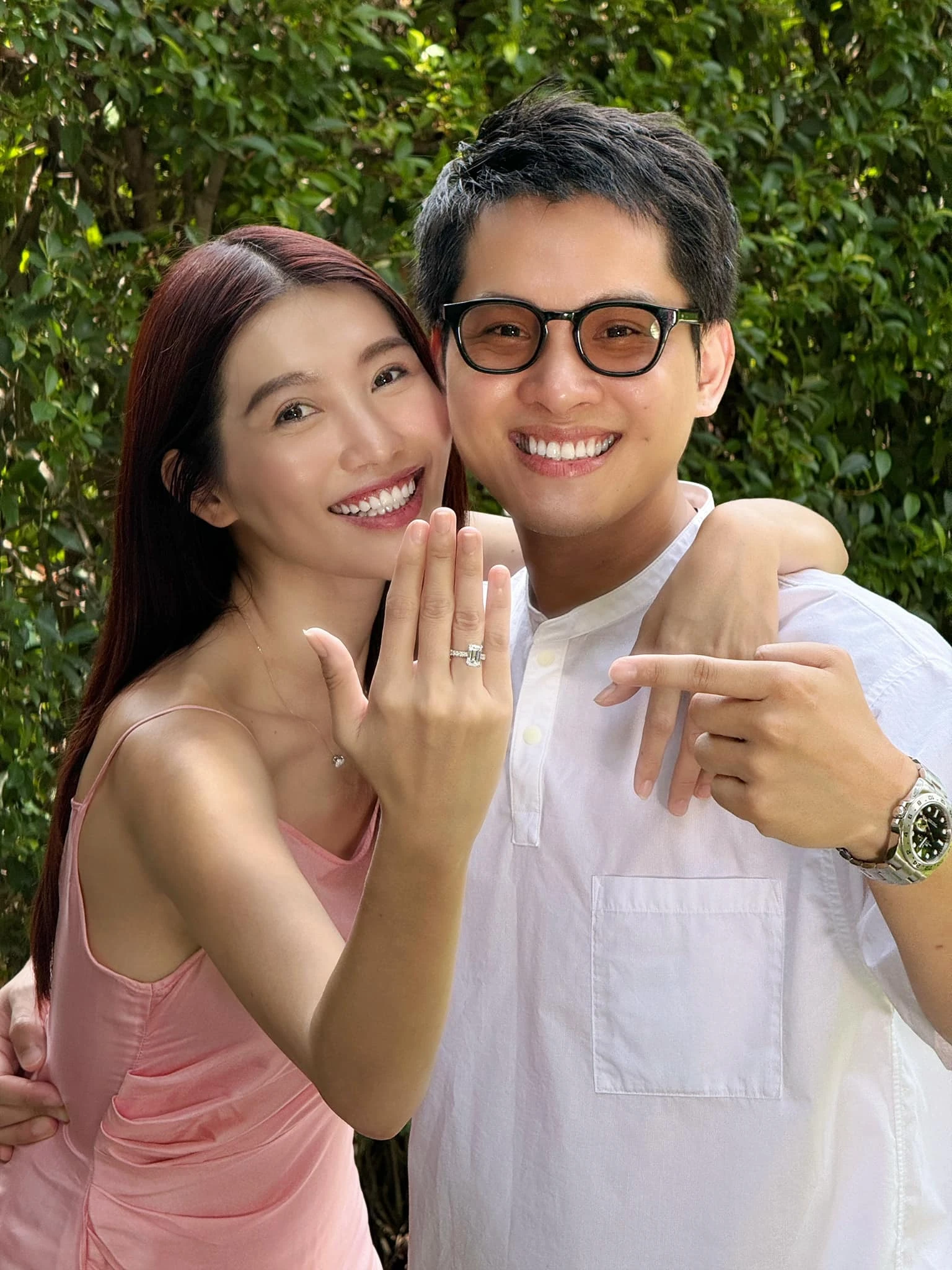 Á hậu Quỳnh Châu bí mật cùng chồng đại gia làm lễ dạm ngõ, bật mí điều sốc! - Hình 5
