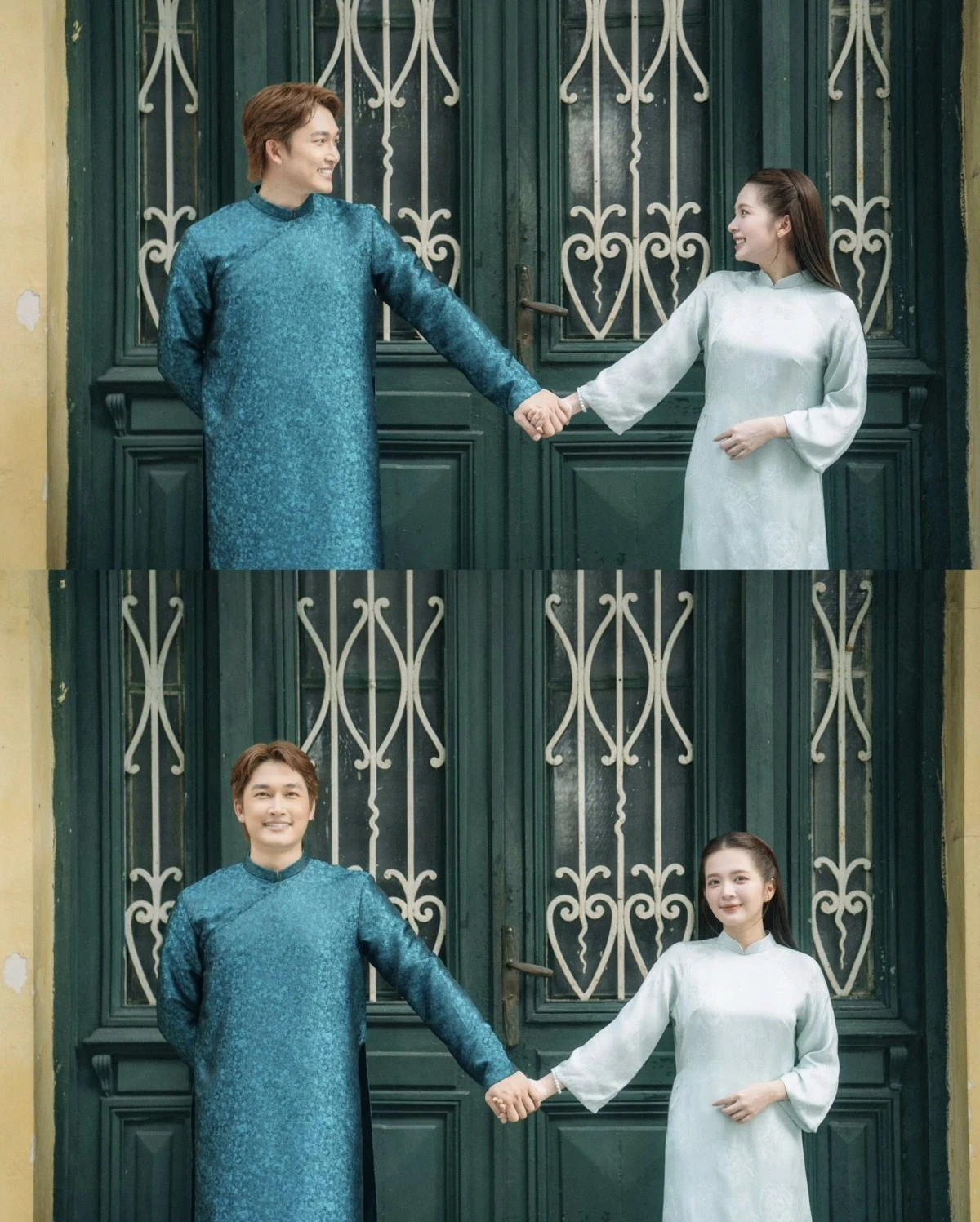 Đình Tú Ngọc Huyền khoe ảnh cưới lãng mạn giữa lòng Hà Nội - Hình 8