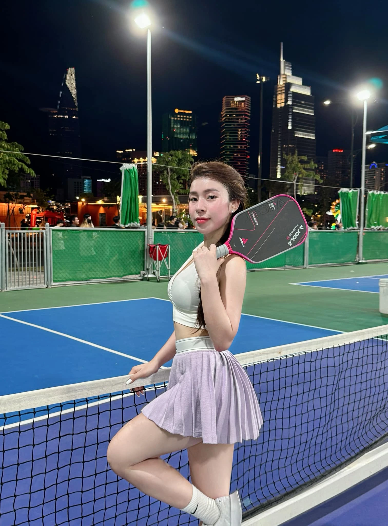 Rửa oan cho cô gái bị nói gọi vốn vì xắn váy trên sân pickleball, sự thật sốc - Hình 6