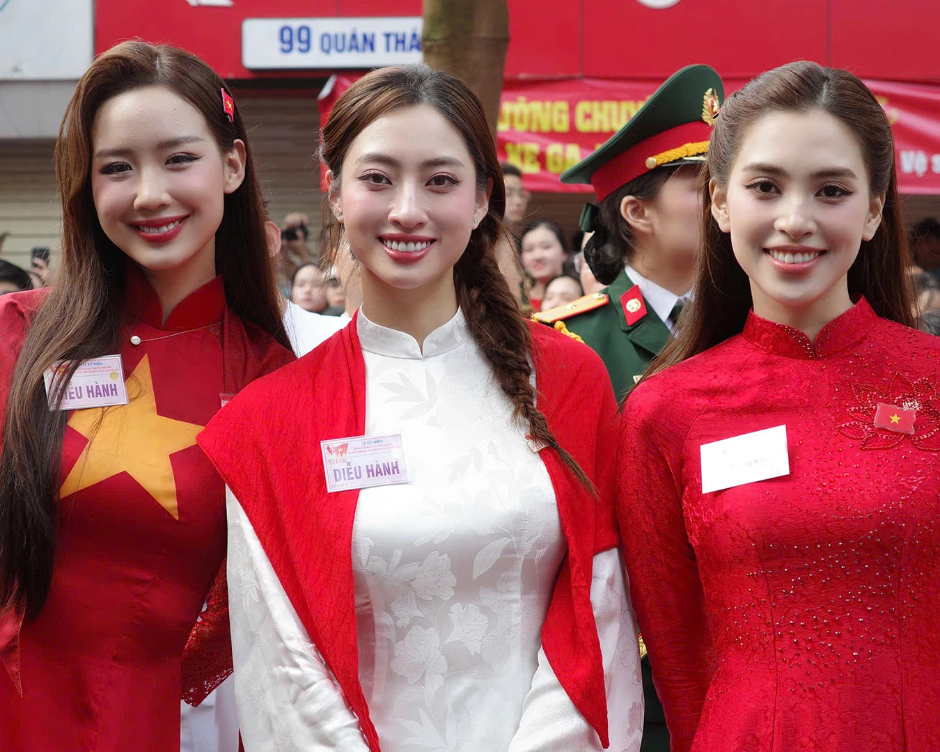 Lương Thuỳ Linh hát Còn gì đẹp hơn với tài tử phim Mưa Đỏ, netizen đẩy thuyền - Hình 5