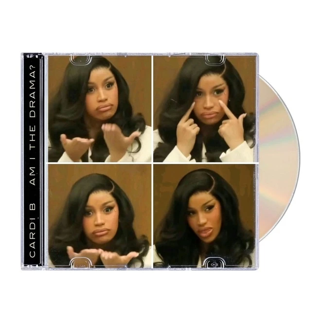 Cardi B được nhiều hơn mất vụ kiện, lấy ảnh meme ở phiên toà làm bìa Album - Hình 4