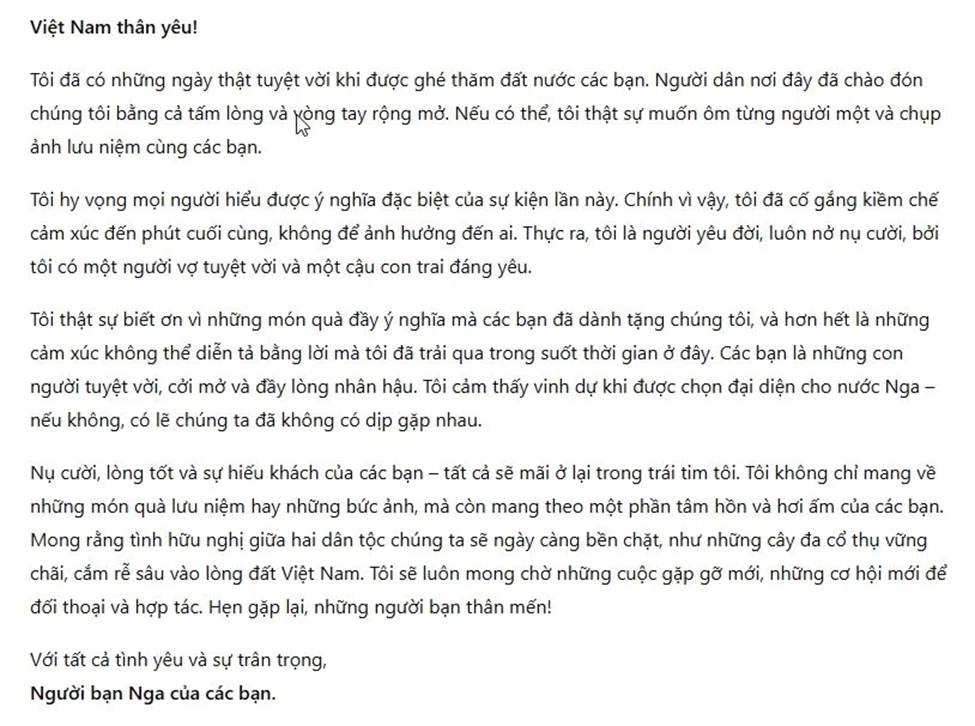Khối trưởng Nga bán đứng đồng đội viết tâm thư đầy ẩn ý tiết lộ điều khó nói - Hình 6