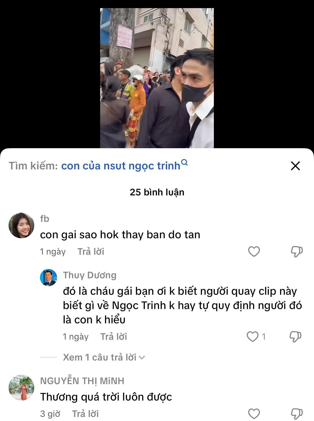 Thực hư Ngọc Trinh có con gái, còn bê di ảnh, bố ruột đau buồn tiễn con gái? - Hình 3