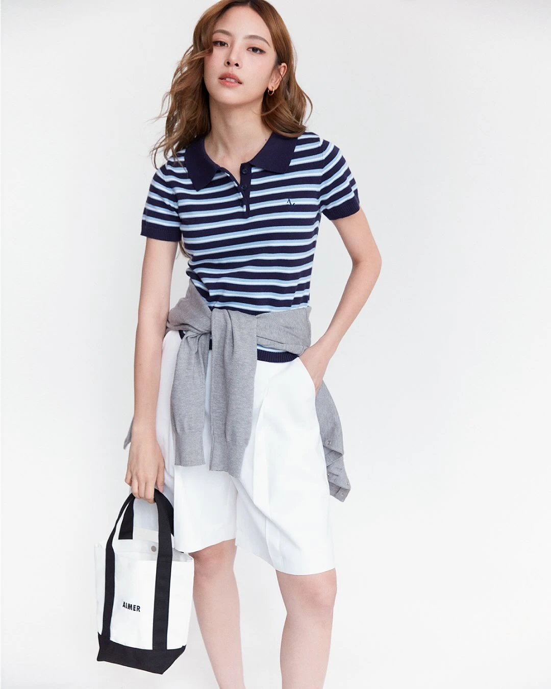 Xu hướng áo polo dệt kim khuấy đảo phong cách đường phố mùa này - Hình 3