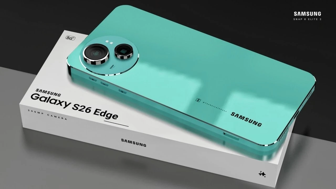 Samsung Galaxy S26 Edge: Hình ảnh rò rỉ hé lộ thiết kế mỏng và cụm camera lớn hơn - Hình 1