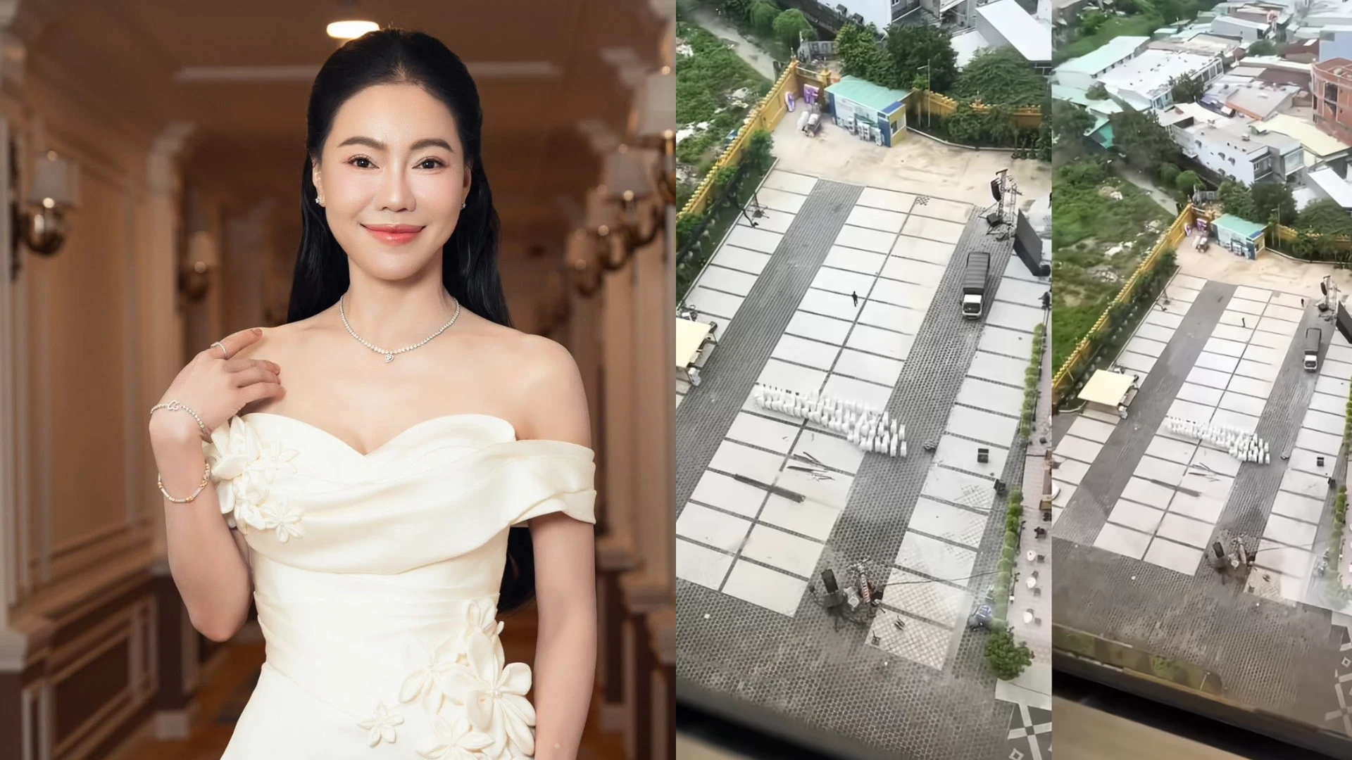 Tranh cãi chuyện Miss Grand Vietnam làm sân khấu ở bãi giữ xe, BTC nói gì? - Hình 1