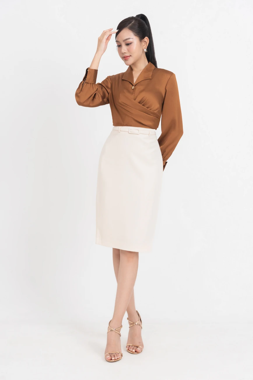 Diện trang phục sắc nâu sang trọng không cần phô trương - Hình 6