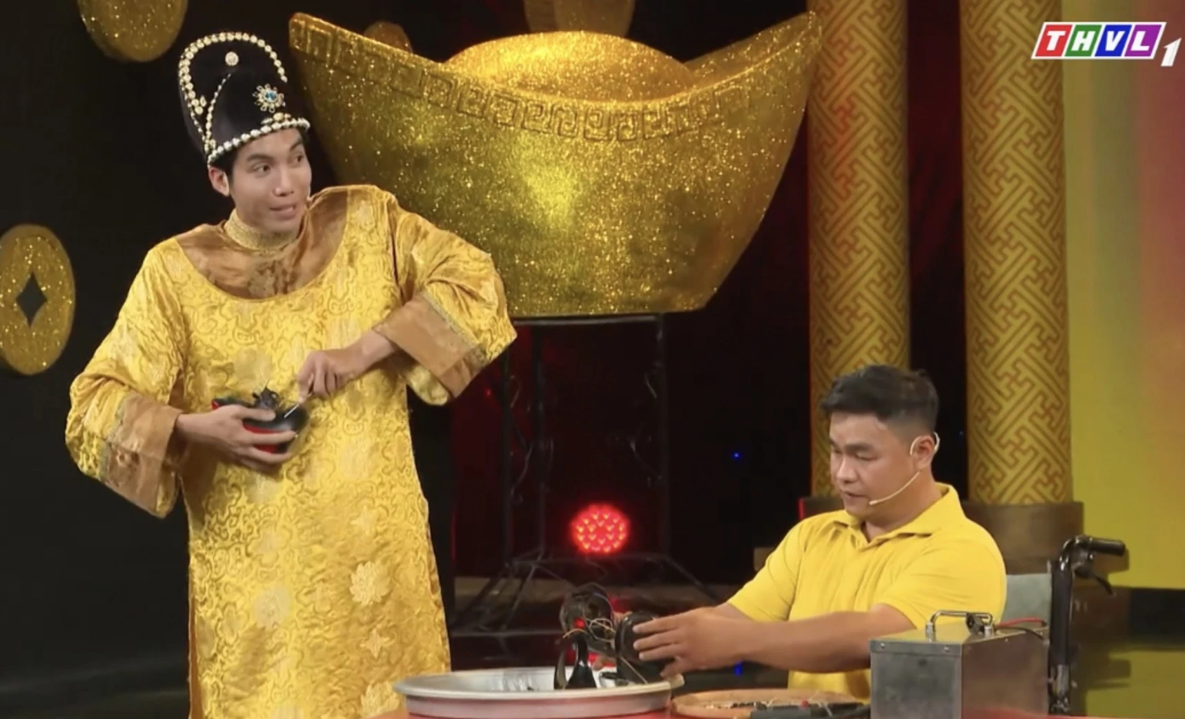 Dương Thanh V&agrave;ng trong chương tr&igrave;nh Thần t&agrave;i g&otilde; cửa - H&igrave;nh 3