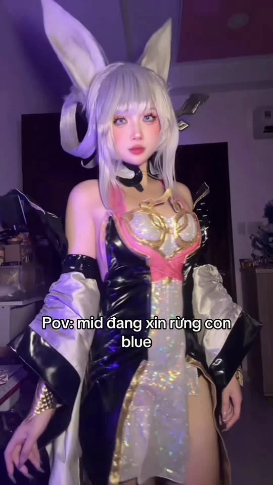 Cosplay nhảy lắc hông xin bùa lợi, hot girl khiến vô số anh em game thủ sẵn sàng nhận thua - Hình 1