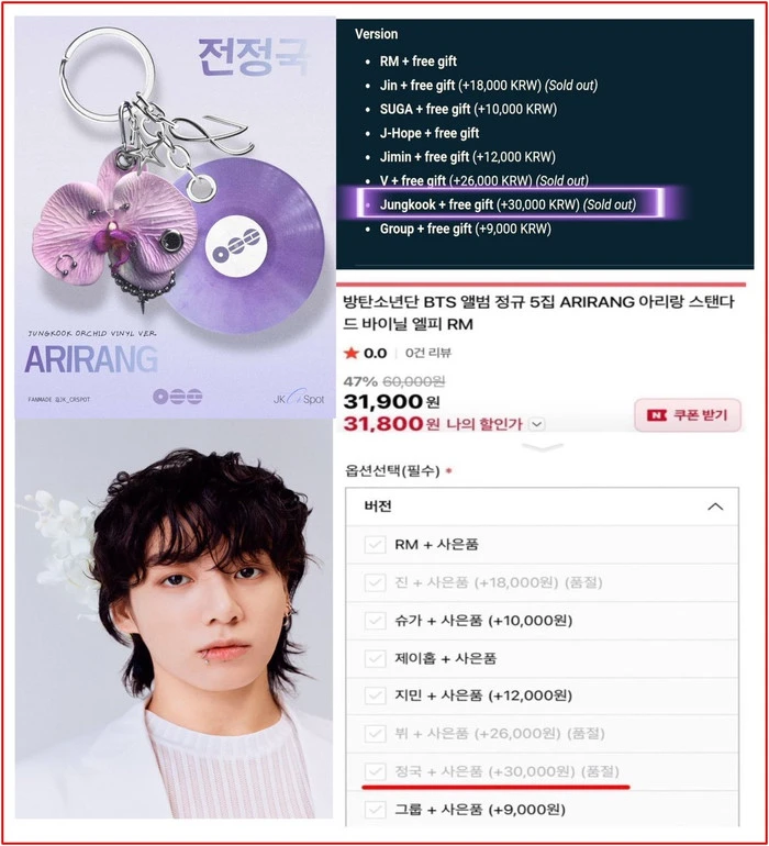 Đĩa vinyl của Jungkook đắt nhất BTS, cộng đồng mạng tranh cãi - Hình 5