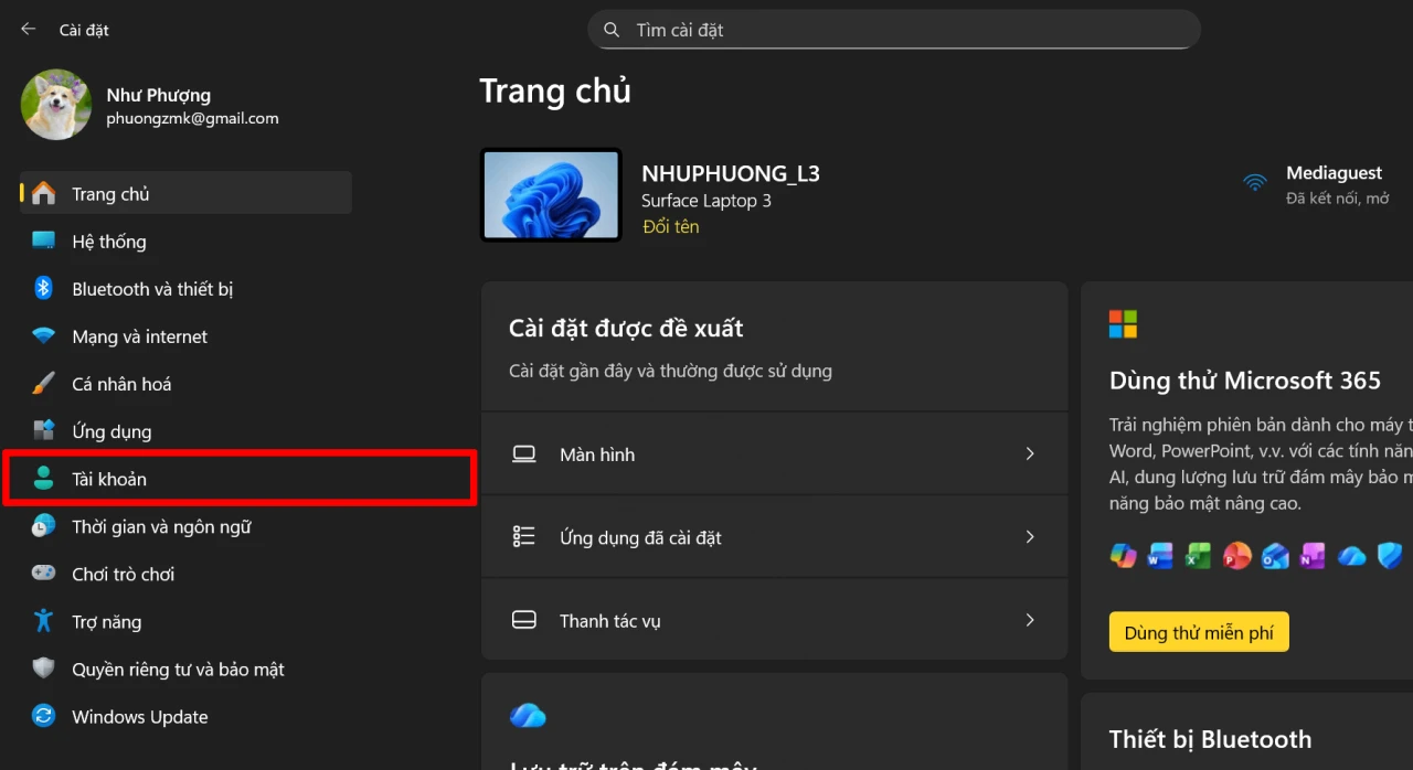 Cách đặt mật khẩu máy tính Windows 11 đơn giản dễ thực hiện - Hình 3
