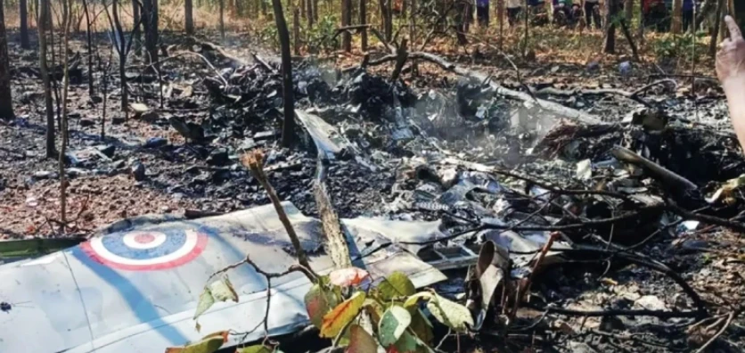 Rơi máy bay quân sự ở Thái Lan, 2 phi công thiệt mạng - Hình 1