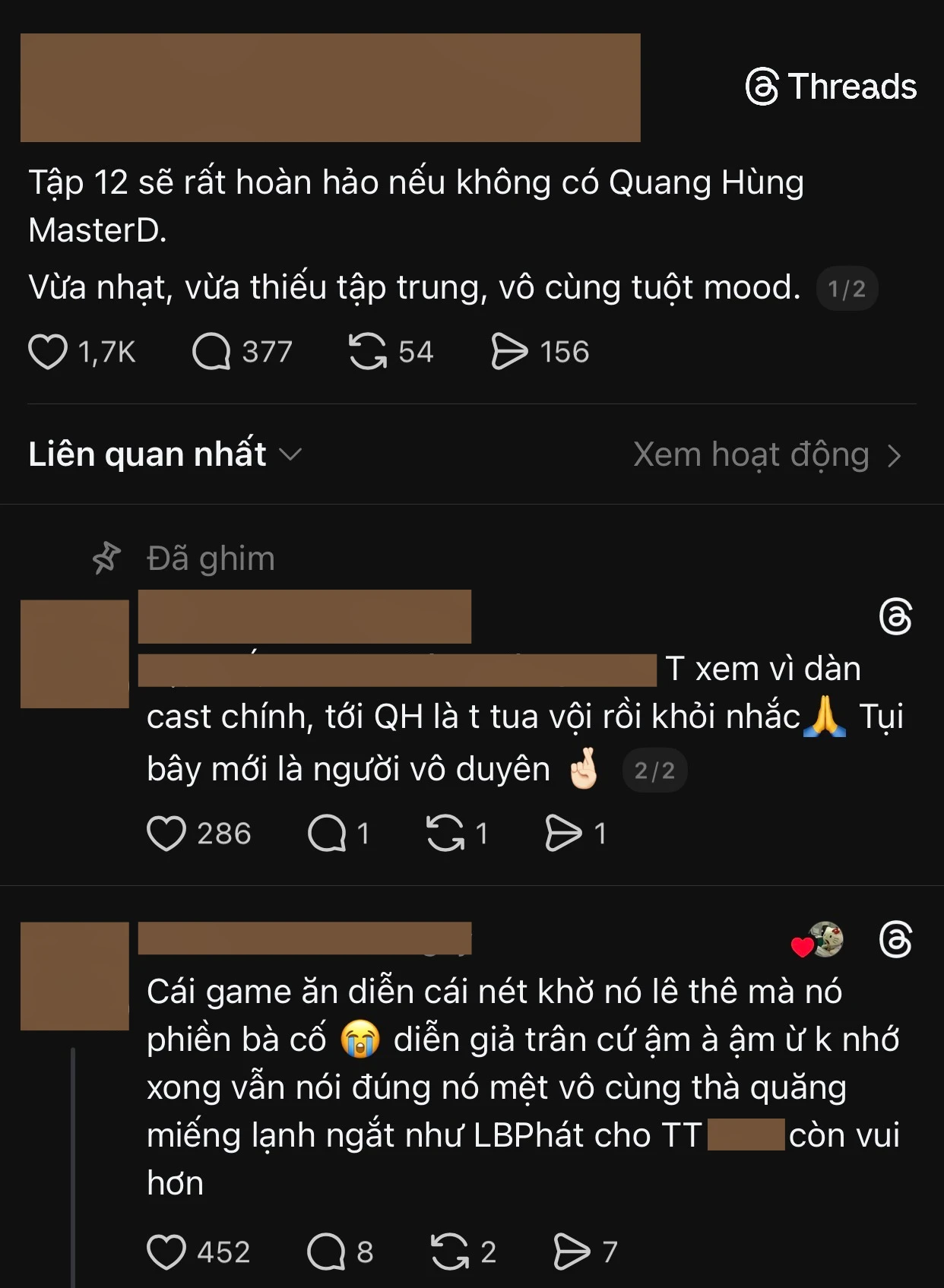 Phản hồi của kh&aacute;n giả &ndash; H&igrave;nh 3