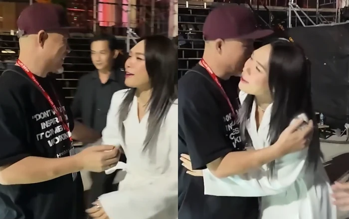 Mỹ Tâm ôm thắm thiết 1 người đàn ông, khán giả nhận xét, Huy Tuấn liền phản ứng! - Hình 2
