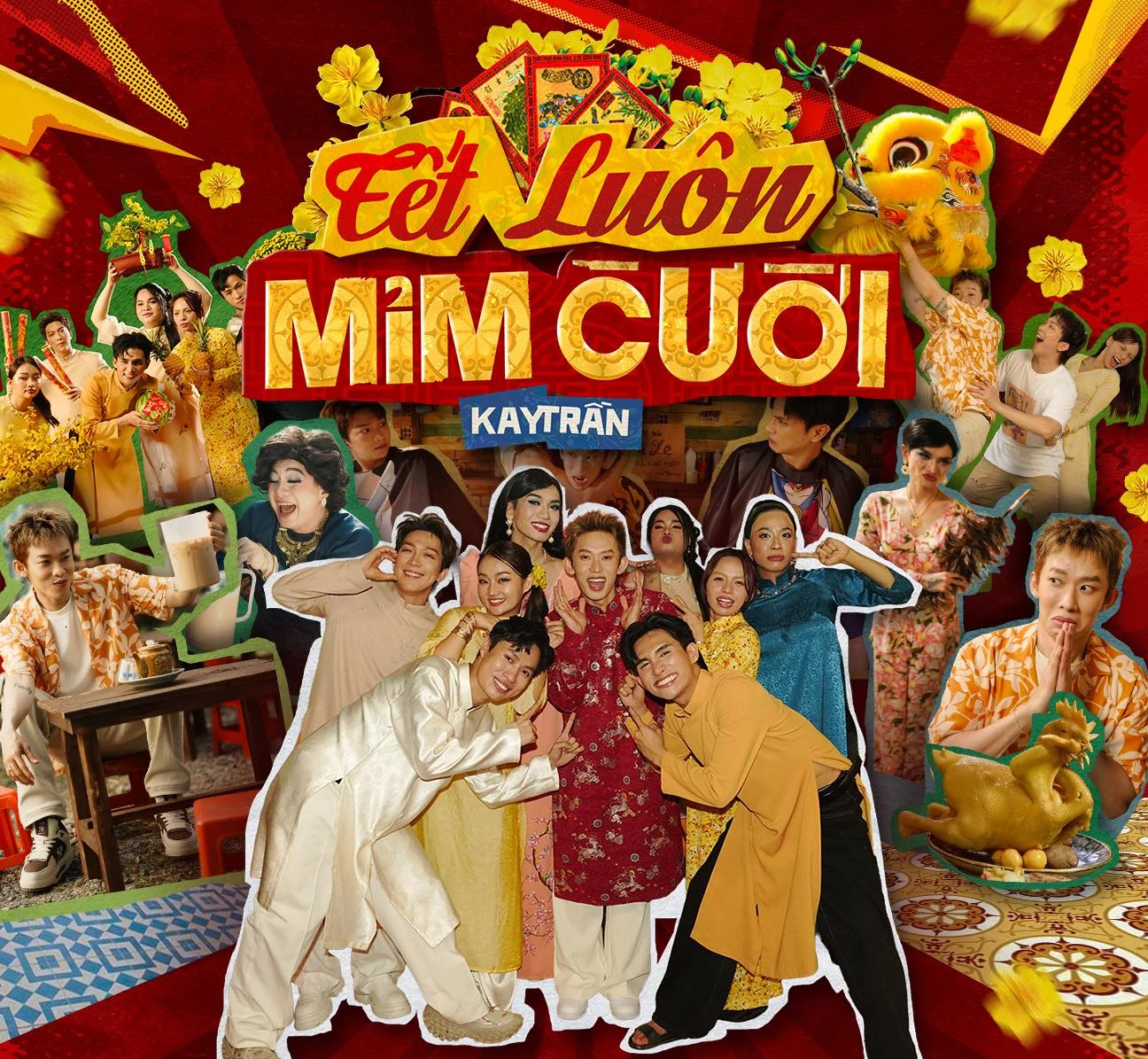 Kay Trần thử c&ocirc;ng thức nhạc Tết an to&agrave;n, dễ viral