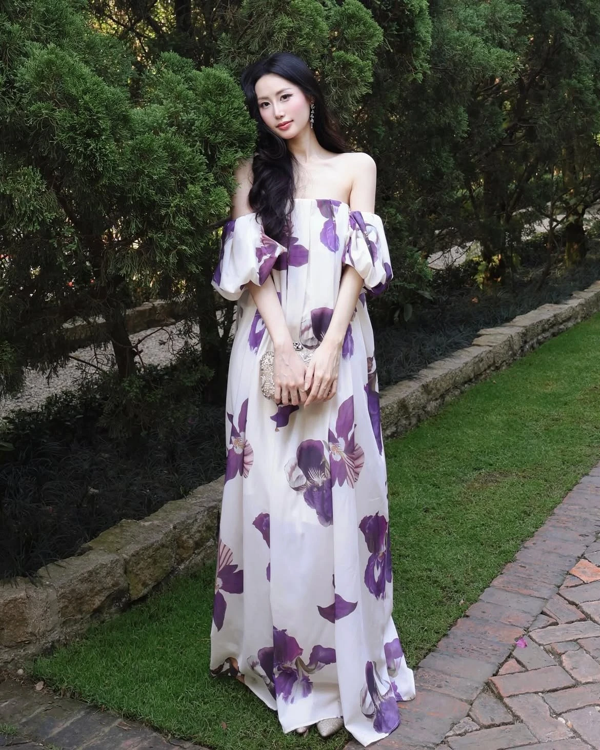Đầm voan tăng nét duyên dáng ngày thu - Hình 5