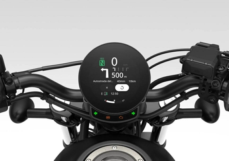 Honda Rebel 500 2027 ra mắt với E-Clutch và màn hình TFT mới - Hình 2