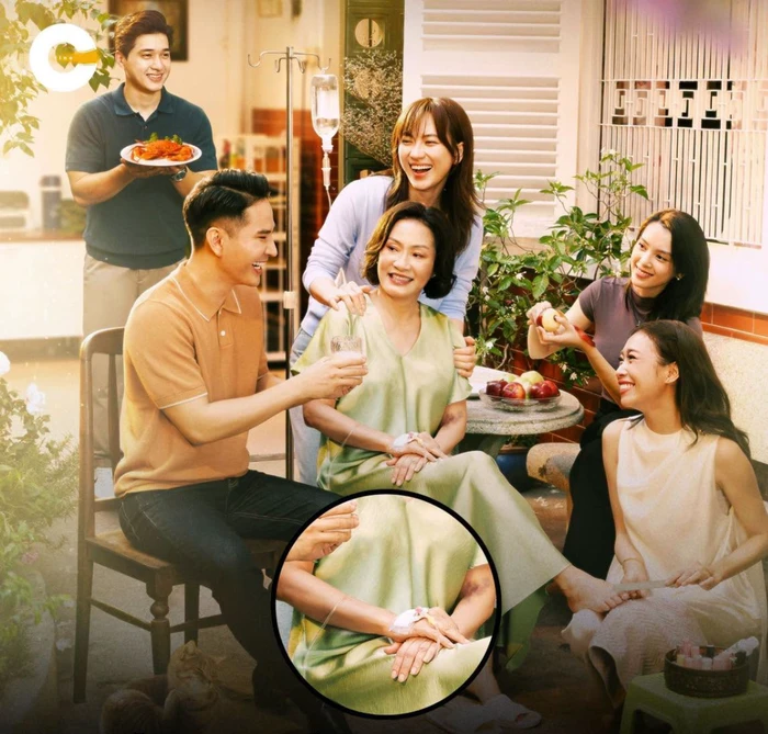 Mẹ Tím - Hồng Đào ngã bệnh, cả gia đình bất ngờ thay đổi thái độ - Hình 1