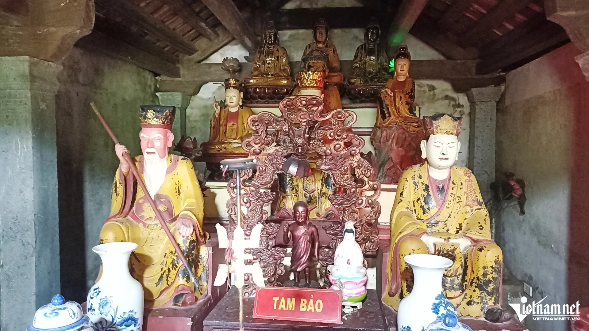 Ngôi chùa ẩn mình lưng chừng núi có bia đá cổ, từng là cơ sở hoạt động cách mạng - Hình 6
