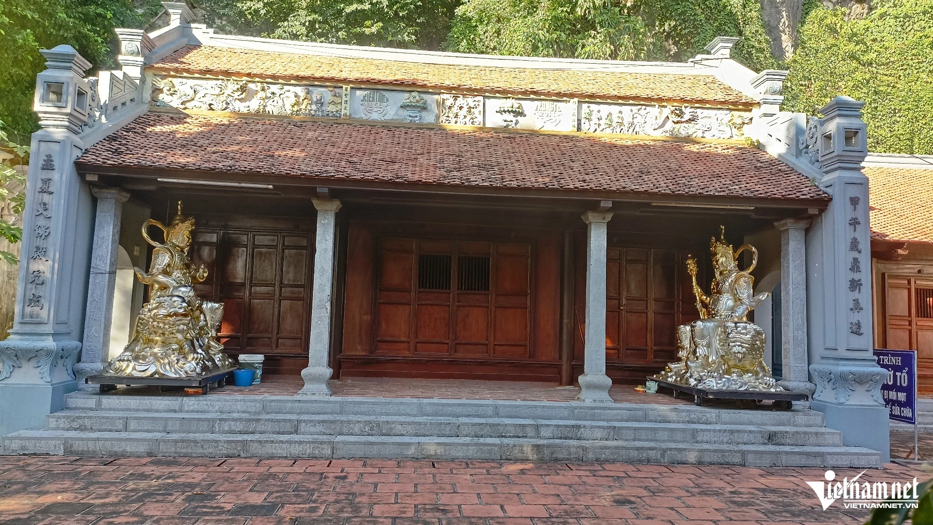 Ngôi chùa ẩn mình lưng chừng núi có bia đá cổ, từng là cơ sở hoạt động cách mạng - Hình 3