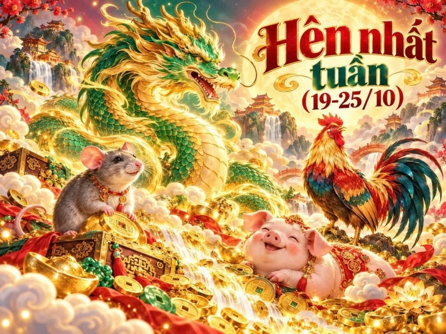 Chúc mừng 4 cái tên Hên nhất tuần (19-25/10): Số 1 bơi giữa biển Tiền - Hình 1