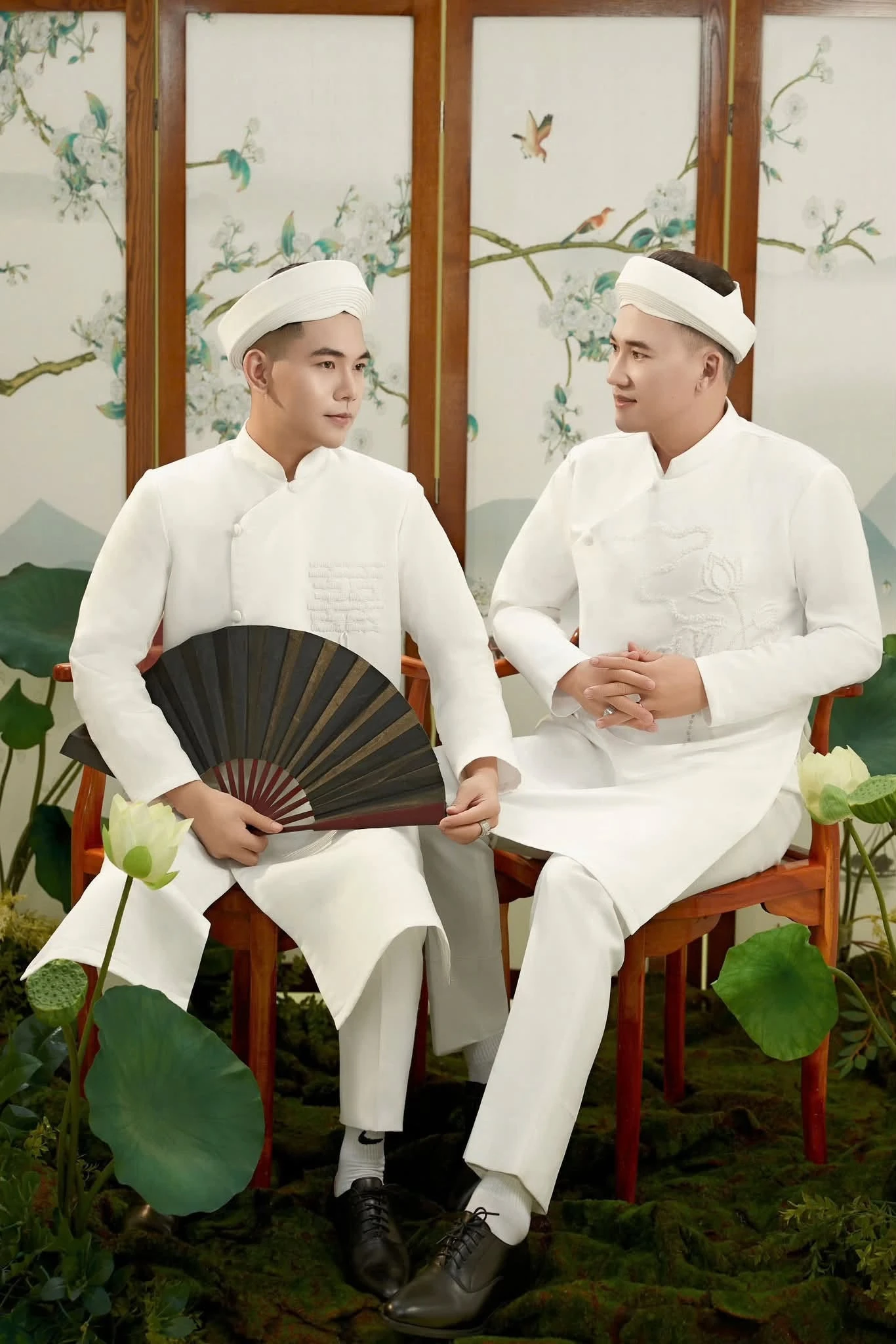 Hoa hậu Ngọc Hân lên chức, NSND Thái Bảo trẻ đẹp tuổi 62 - Hình 5