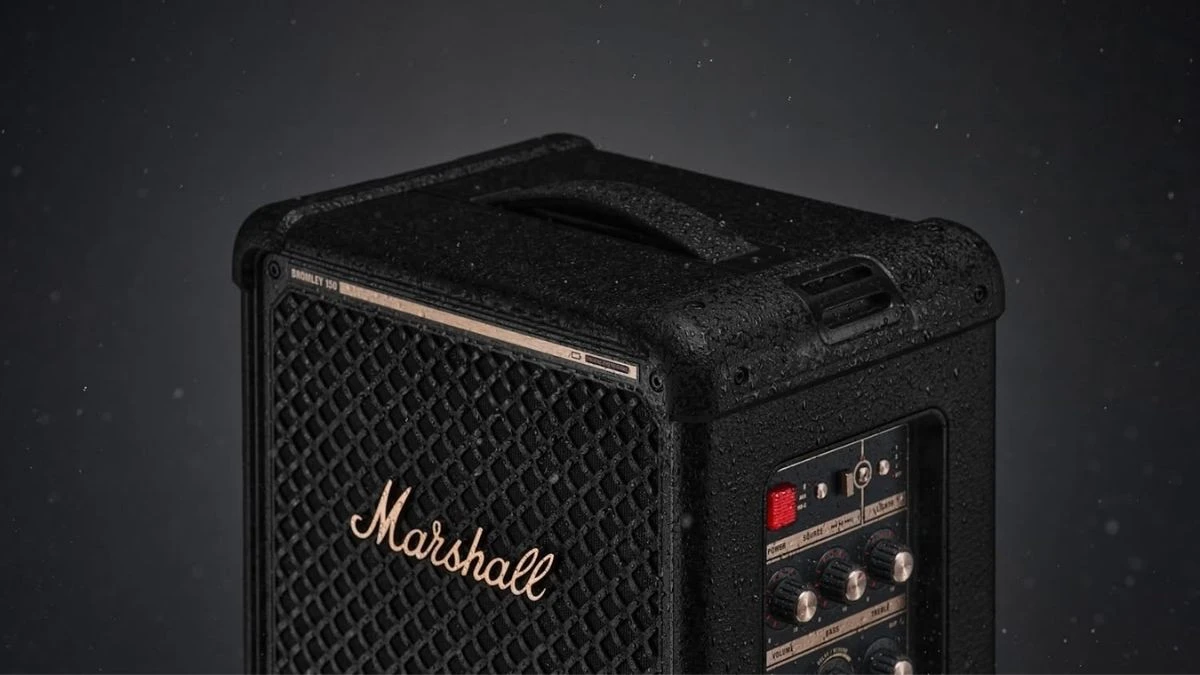 Loa Marshall Bromley 150 ra mắt: Thiết kế mô-đun tự thay pin và thời lượng nghe hơn 40 giờ - Hình 1