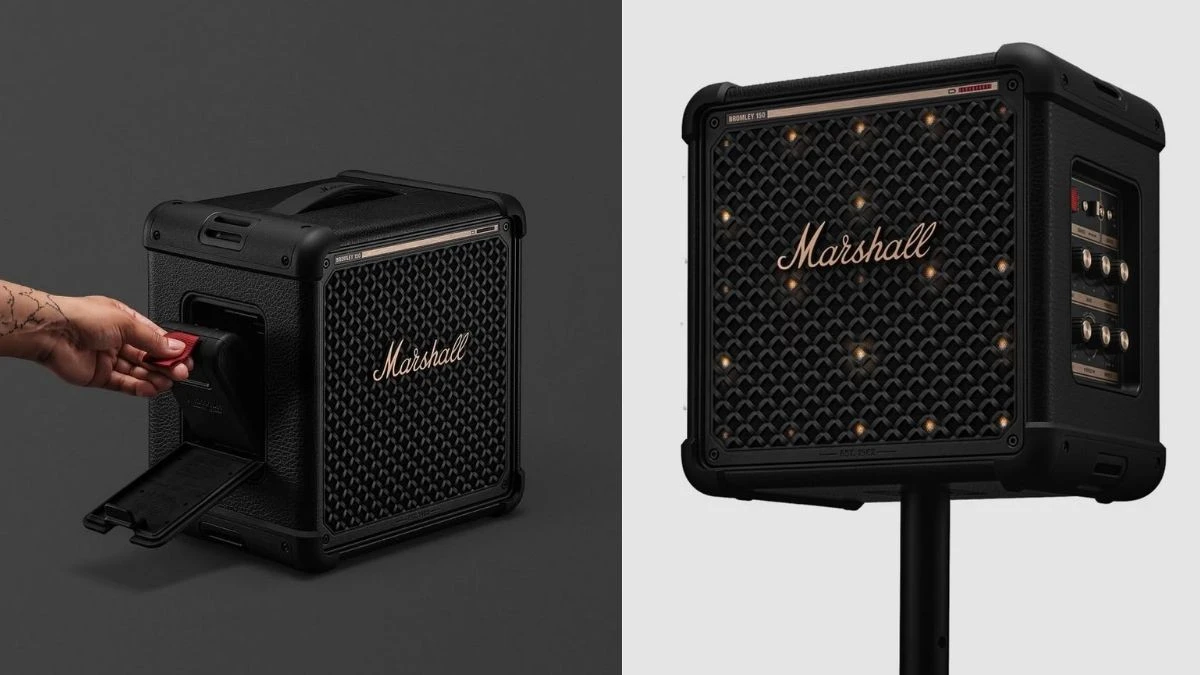 Loa Marshall Bromley 150 ra mắt: Thiết kế mô-đun tự thay pin và thời lượng nghe hơn 40 giờ - Hình 4