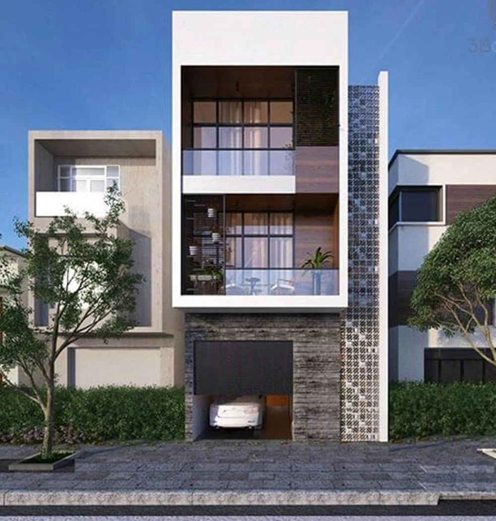 6 mẫu nhà phố 3 tầng hiện đại thịnh hành 2026 - Hình 4