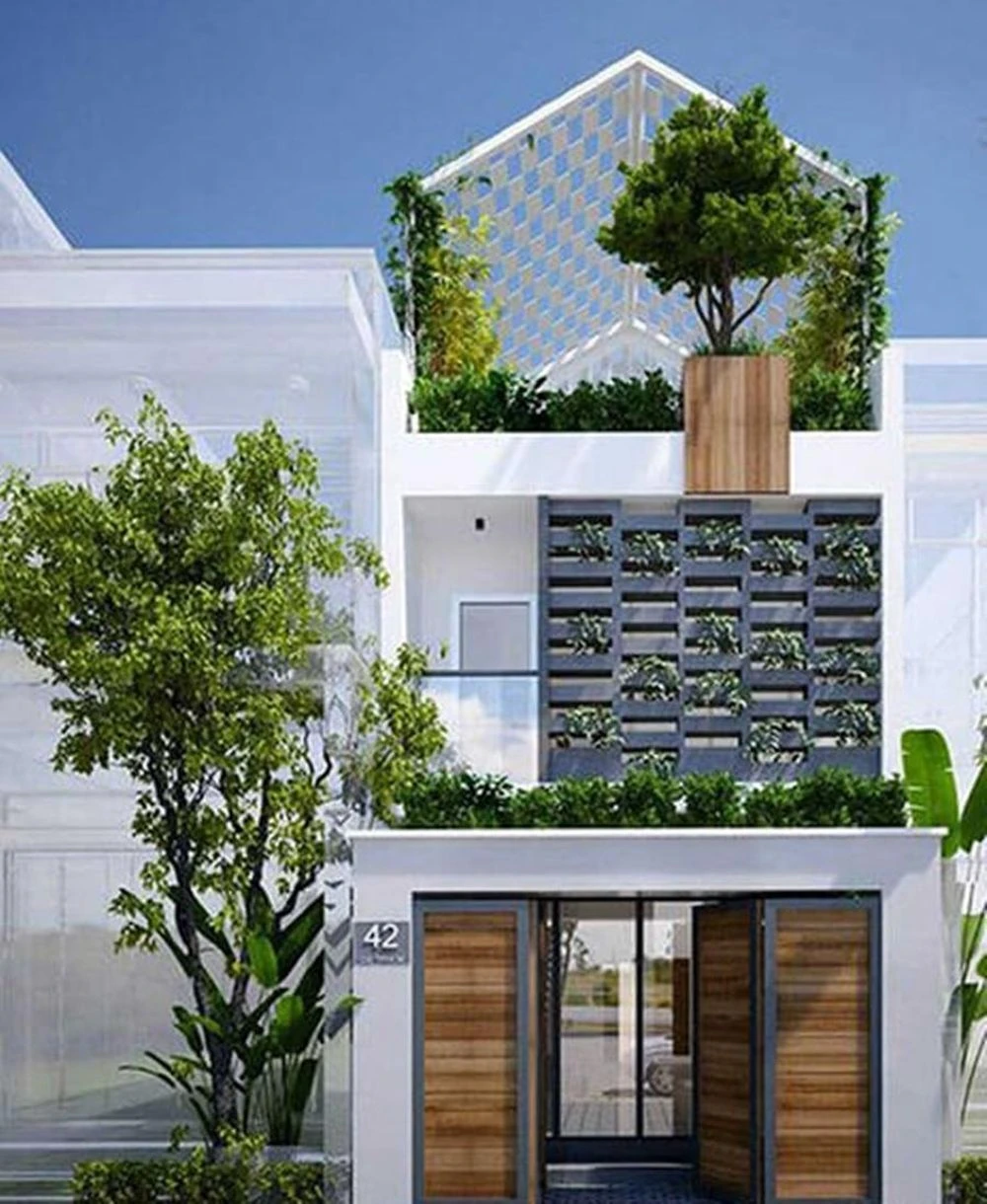 6 mẫu nhà phố 3 tầng hiện đại thịnh hành 2026 - Hình 5