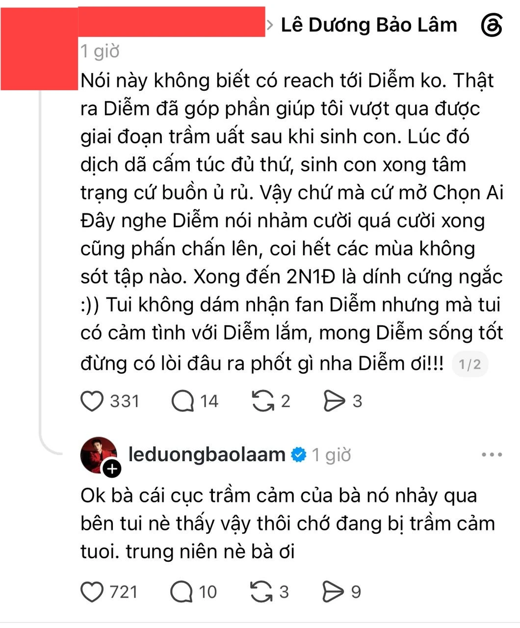 Lê Dương Bảo Lâm bị trầm cảm - Hình 2