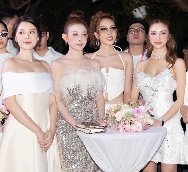Linh Rin - con dâu tỷ phú Johnathan Hạnh Nguyễn hiếm hoi lộ diện: Nhan sắc vẫn là tâm điểm - Hình 6